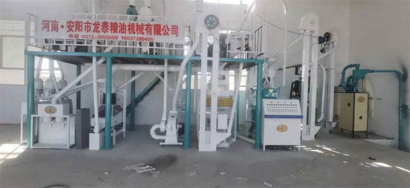 10噸玉米糝、粉聯產生產線  日產